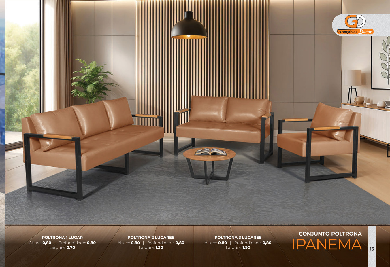 Conjunto Ipanema — Gonçalves Decor 2026